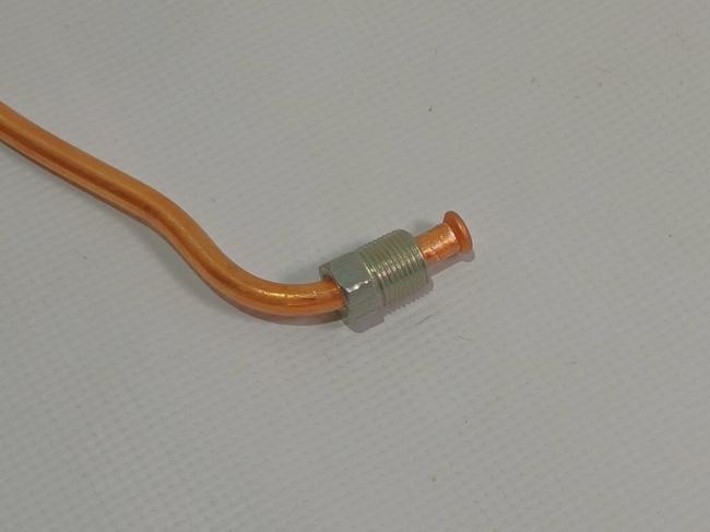 66-3501085 Трубка соединительная колесных цилиндров переднего тормоза 66, 3308, 33081 ГАЗ GAZ, фото 3