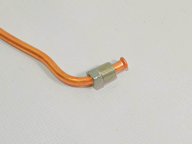 66-3501085 Трубка соединительная колесных цилиндров переднего тормоза 66, 3308, 33081 ГАЗ GAZ, фото 4