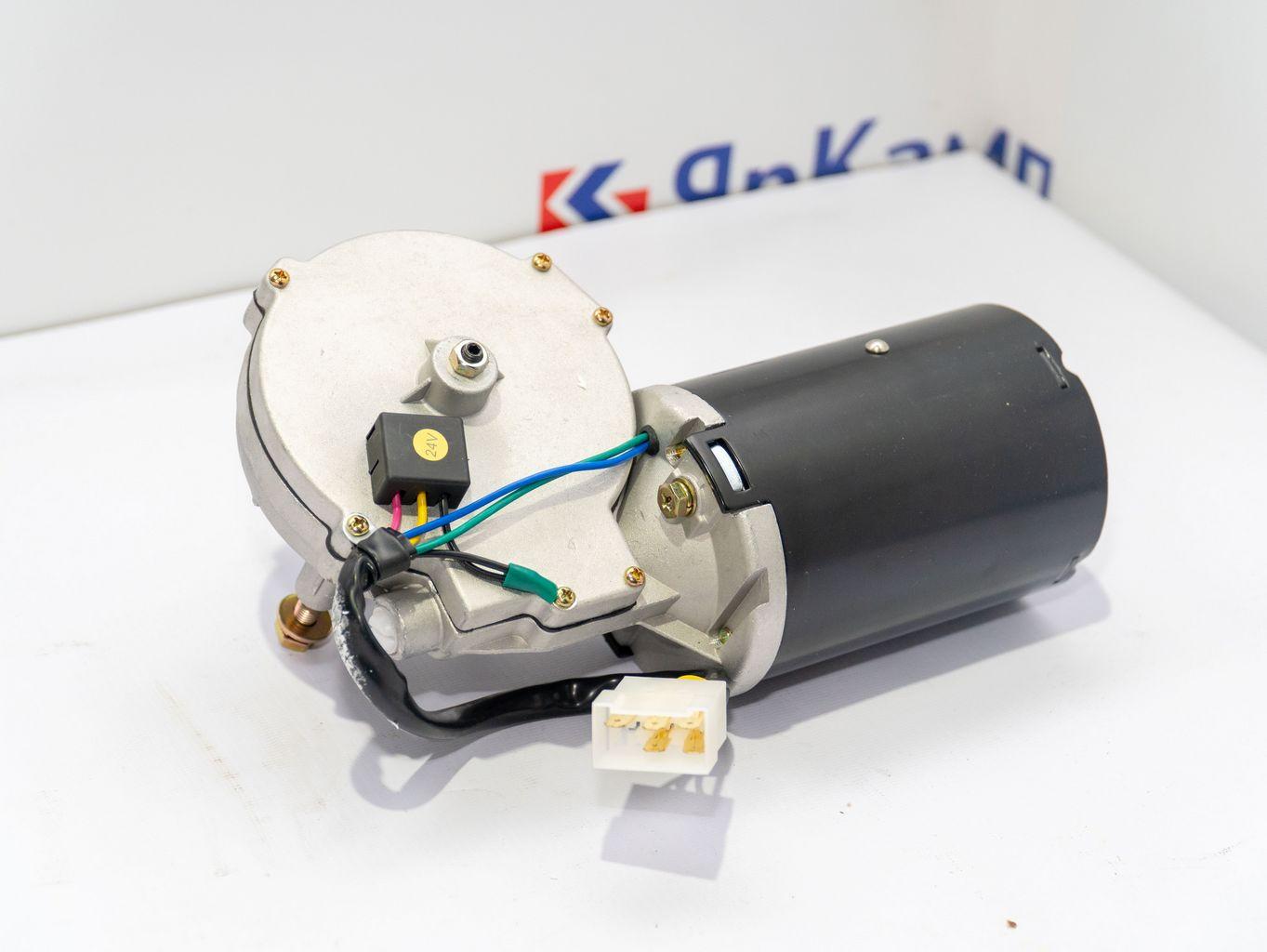 С40-30.100/SHB-120W-24V Мотор стеклоочистителя 24В ПАЗ Вектор Next (ан.Белробот) Китай, фото 2